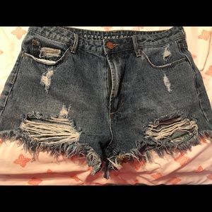 Jean shorts